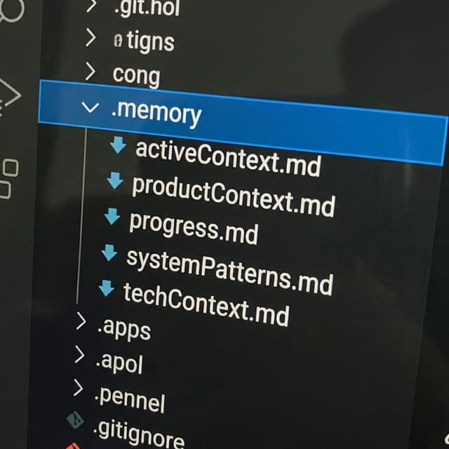 Memory Bank Sidebar Structure