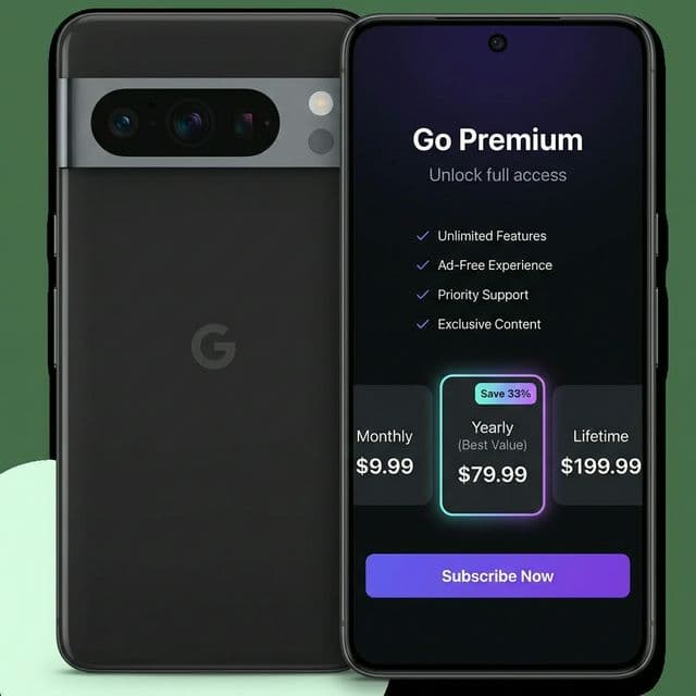 AI Generated Paywall UI