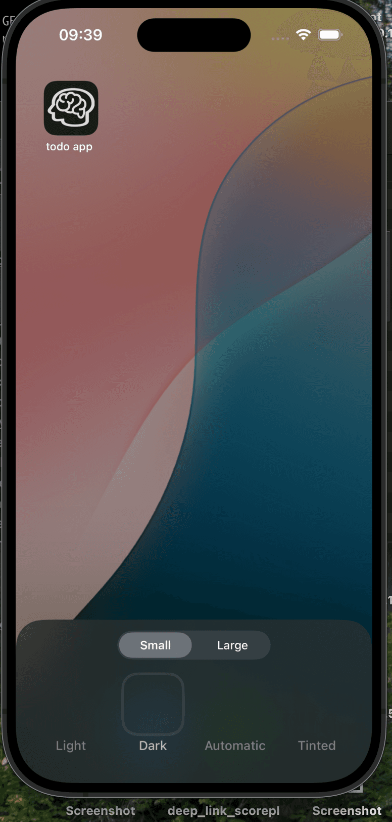 iOS Dark Icon Preview