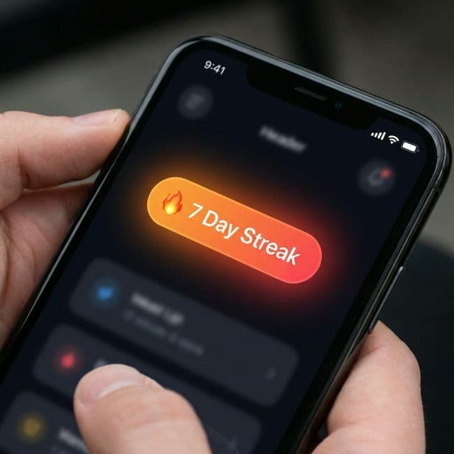 Streak Badge UI