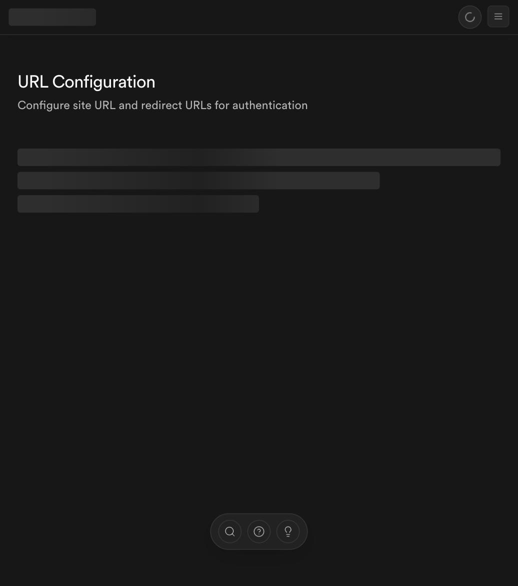 App scheme added to Supabase Redirect URLs