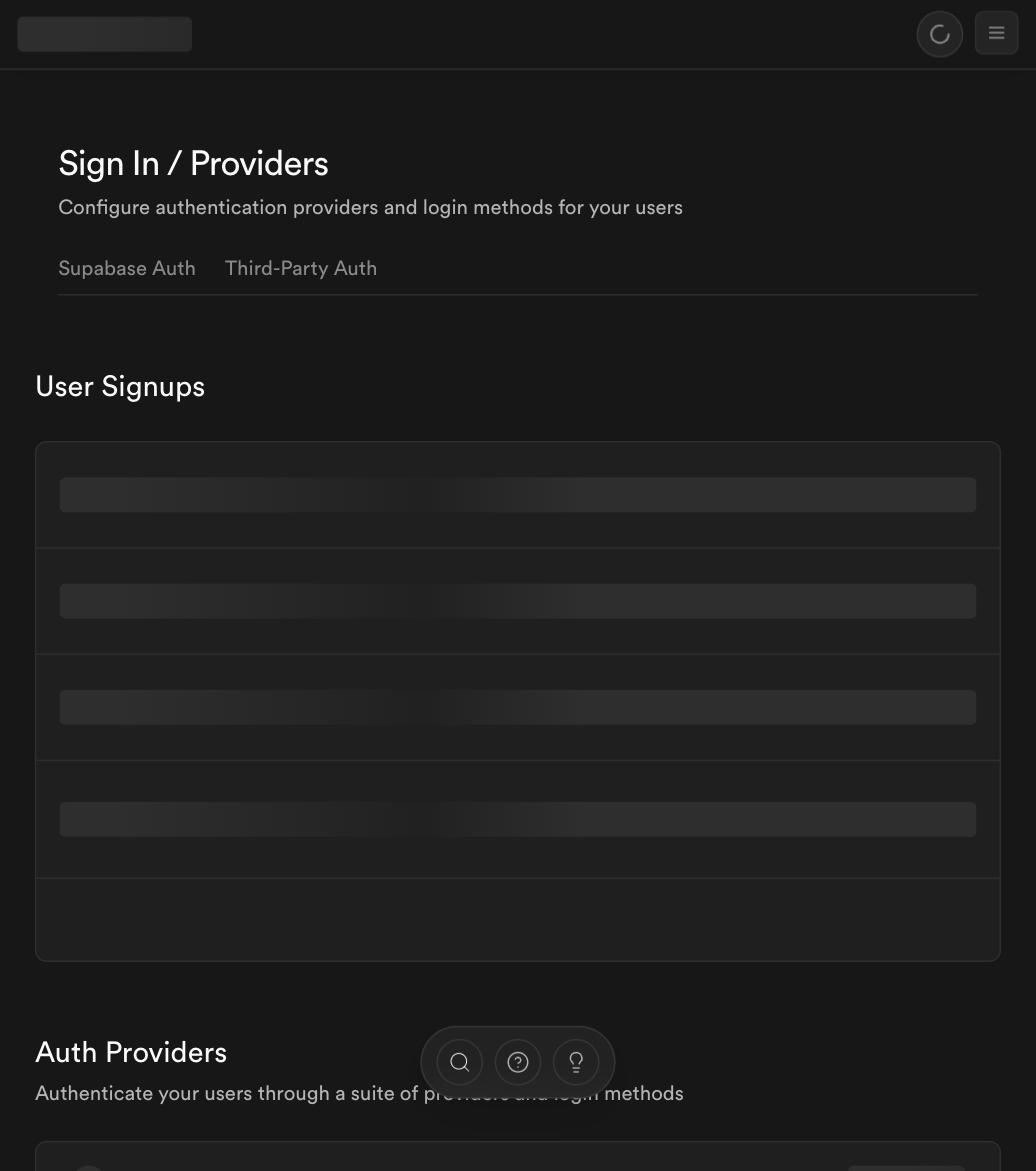Google provider enabled — confirmed