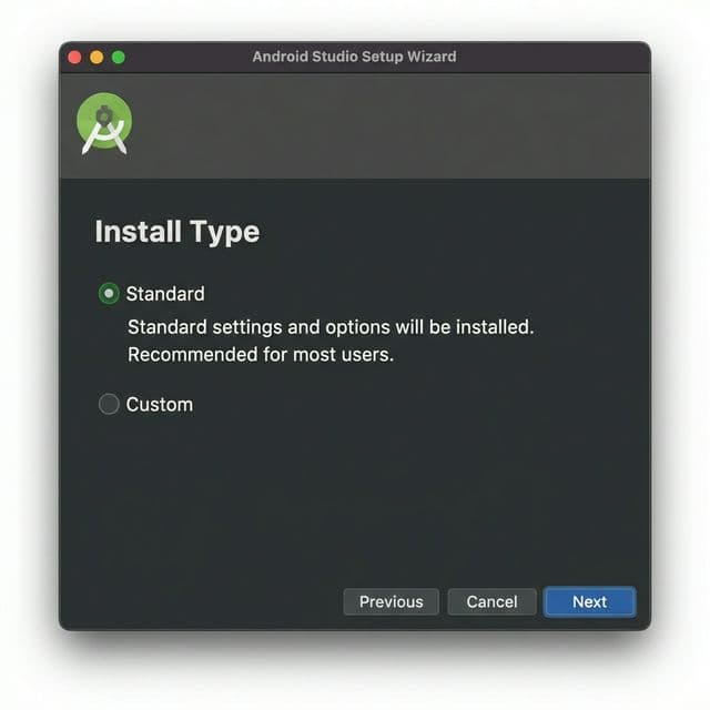 Android Studio Installation Wizard